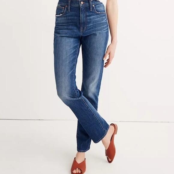 Madewell Denim - Madewell High Rise Slim Boyjean